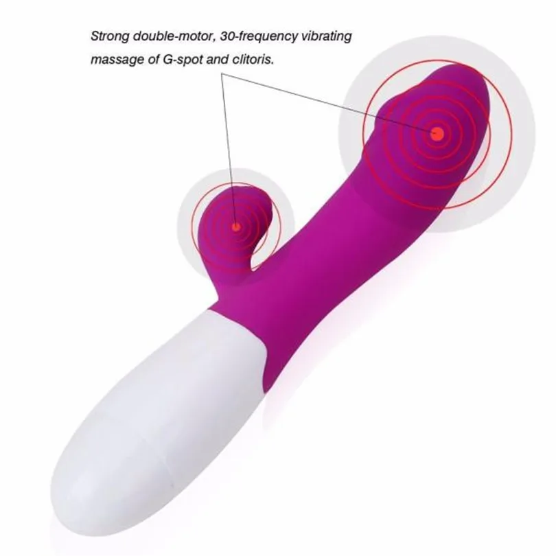 Adult Accessory Waterproof And Silent Dildos Double Vibrating Female Vibrator-Double Stimulation From Inside and Out (2)