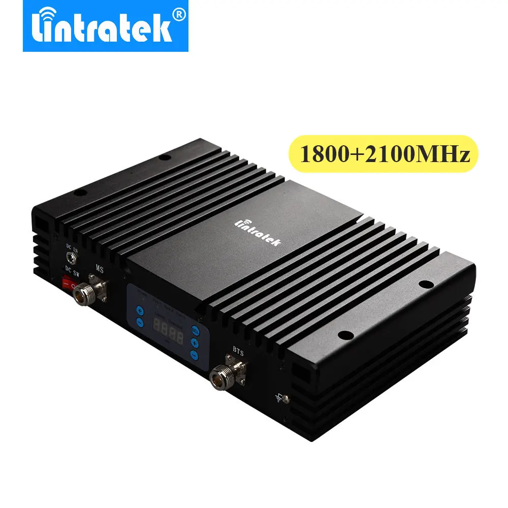 

Powerful Signal Boosters 4G LTE 1800MHz+3G 2100MHz Cell 70db UMTS 2100MHz 4G LTE 1800MHz MGC ACG Mobile Phone Signal Repeater #