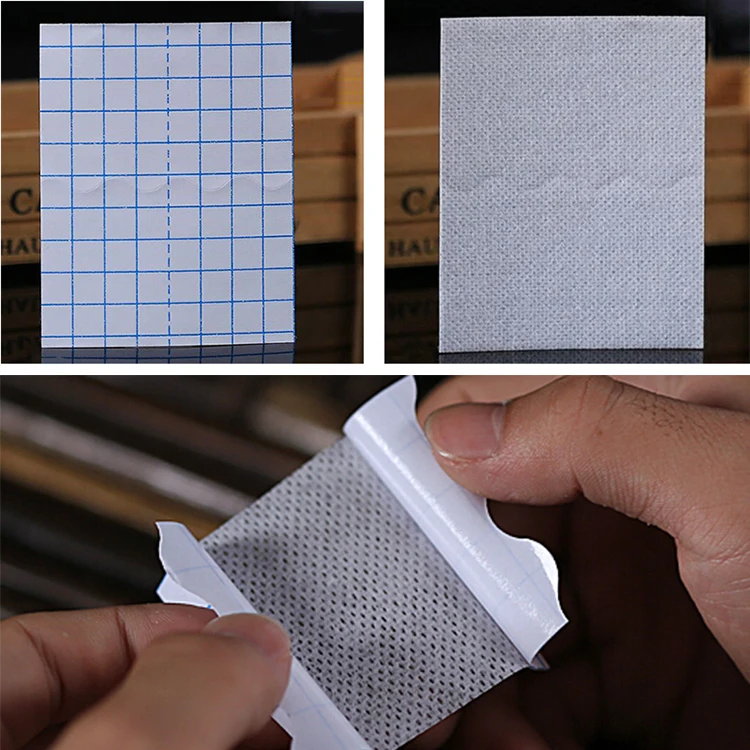100 pcslot Medical Non-woven Tape Breathable Anti-allergic Medicinal Wound Dressing Fixation Tape Drug Patches Adhesive Plaster (5)