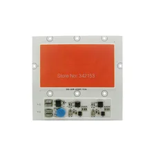 100 Вт 240 В вход полный спектр растение растут COB светодиодный светильник с бусинами источник 380-840NM Высокая мощность встроенный светодиодный излучатель светильник ings