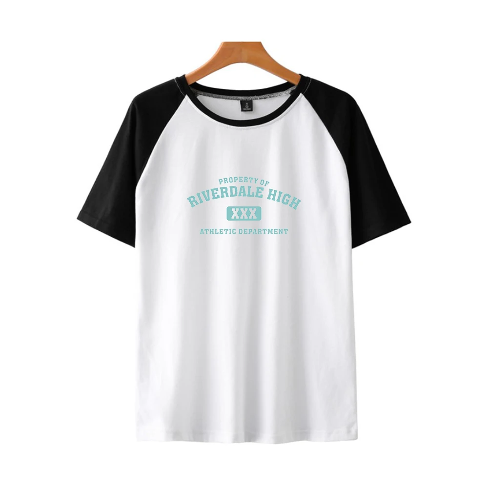 Футболка Riverdale женские летние топы kawaii южные змеи джугаэд двухцветная футболка