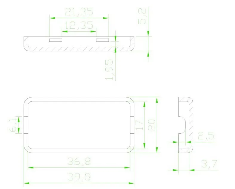 plastic enclosure for electronics control box szomk diy enclosure junction box plastic housing small abs instrument enclosure distribution box black plastic box enclosure electronics case (9)