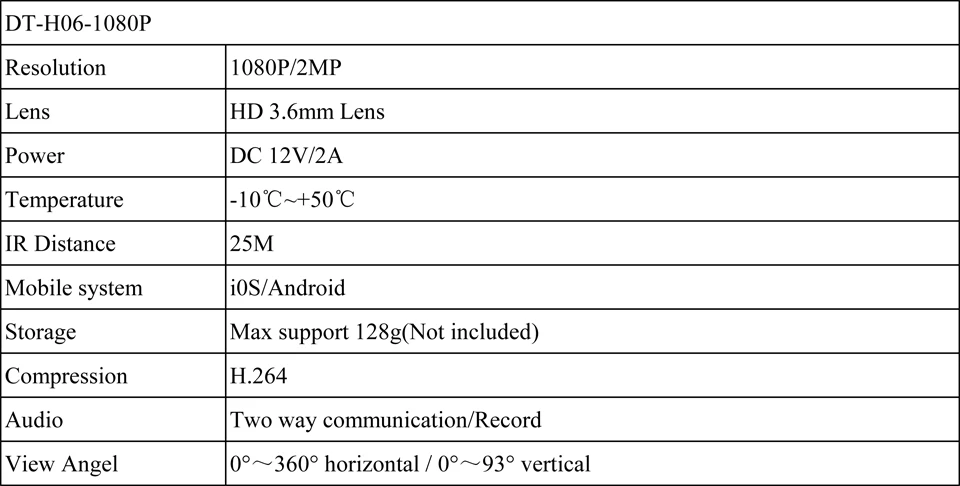 Ip-камера DAYTECH 1080 P, камера видеонаблюдения, WiFi, CCTV, сетевой монитор, запись, водонепроницаемая, для помещений/улицы, двухсторонняя, аудио, Pan Tilt