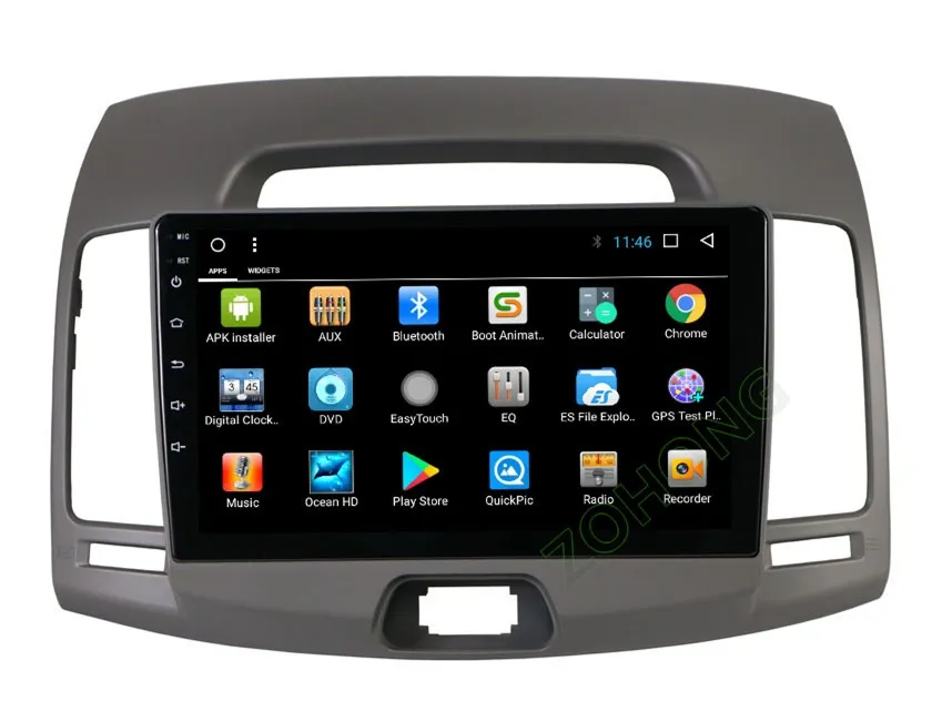 Cheap 2.5D 9inch 8 Core Android 8.1 CAR Radio gps for Hyundai Elantra Avante 2007-2011 autoradio Car multimedia DVD Player Navigation 25
