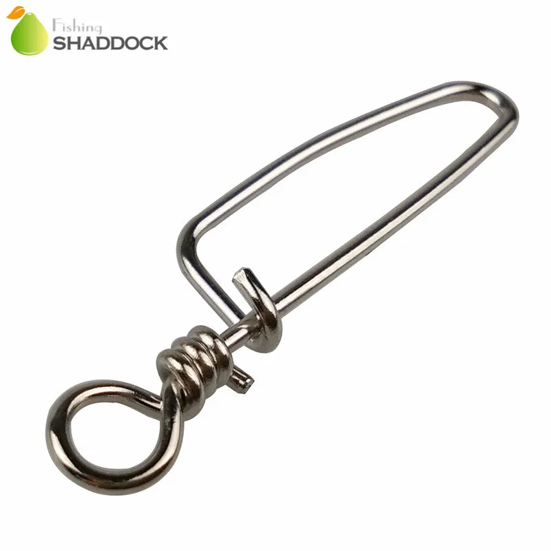 Shaddock Fishing 155pcs/set Fishing Coastlock Snaps Pin Connector Stainless Steel Fishing Hook Snap Clips Connector Set With Box