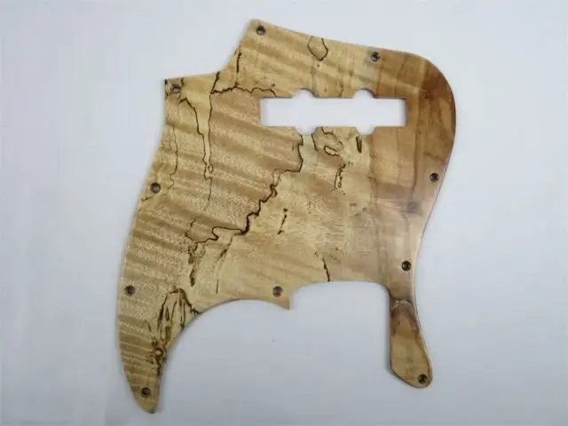 

1 шт. хороший ручной работы Spalted клен гитара маркер #3557