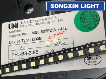 

1000PCS FOR UNI LED Backlight High Power LED 1W 3537 3535 90LM Cool white LCD Backlight for TV TV Application 3v