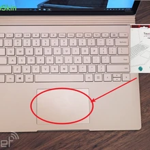 Для microsoft Surface Book 2 13,5 13 15 дюймов Pro 3 4 5 6 12,3 дюймов Матовая Сенсорная панель трекпад пленка наклейка протектор сенсорная панель