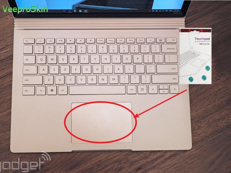 Для Microsoft Surface Book 2 13 5 15 дюймов Pro 3 4 6 12 дюйма матовый тачпад трекпад защитная пленка
