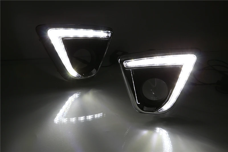 Автомобильная проблесковая для Mazda CX 5 CX5 2012 ~ 2016 вождения DRL дневные ходовые огни