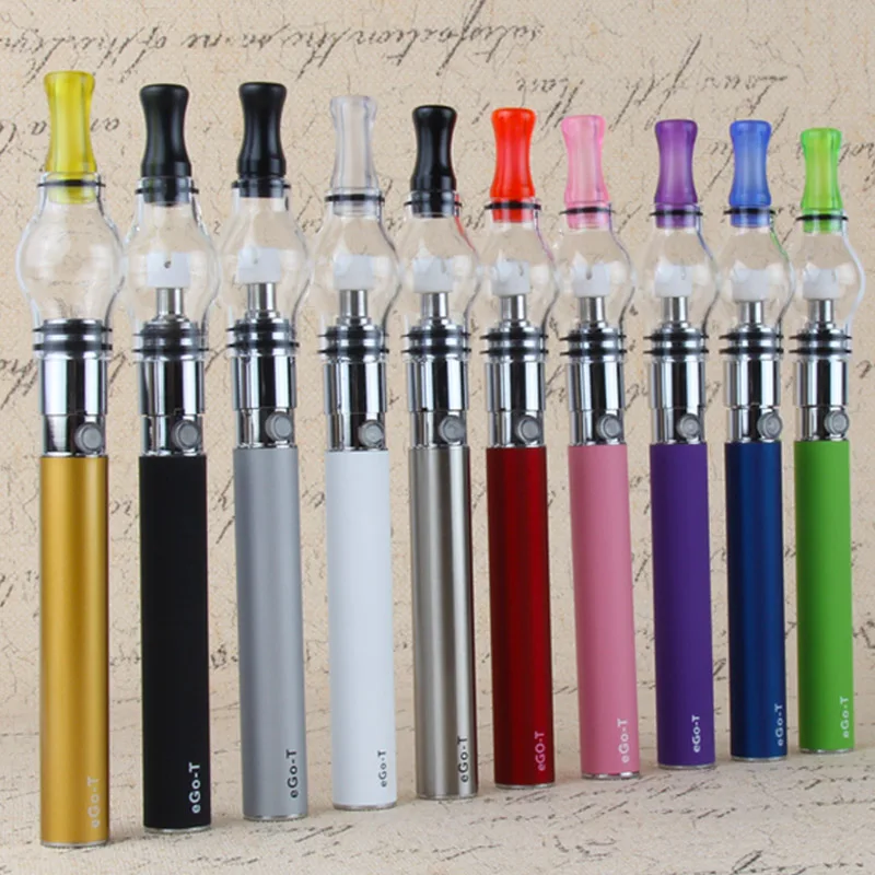 Double Herbal Wax Dab Vape Pen Kit Electronic Cigarette Ego T Battery M6 Glass Globe Atomizer Dry Herb Portable Vaporizer Brush