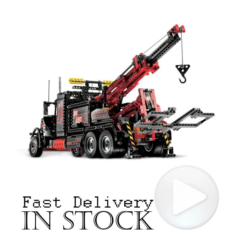 

LEPIN Technic Series 1927pcs The American heavy container trucks Model Building blocks Bricks legoINGly 8285 toys for children
