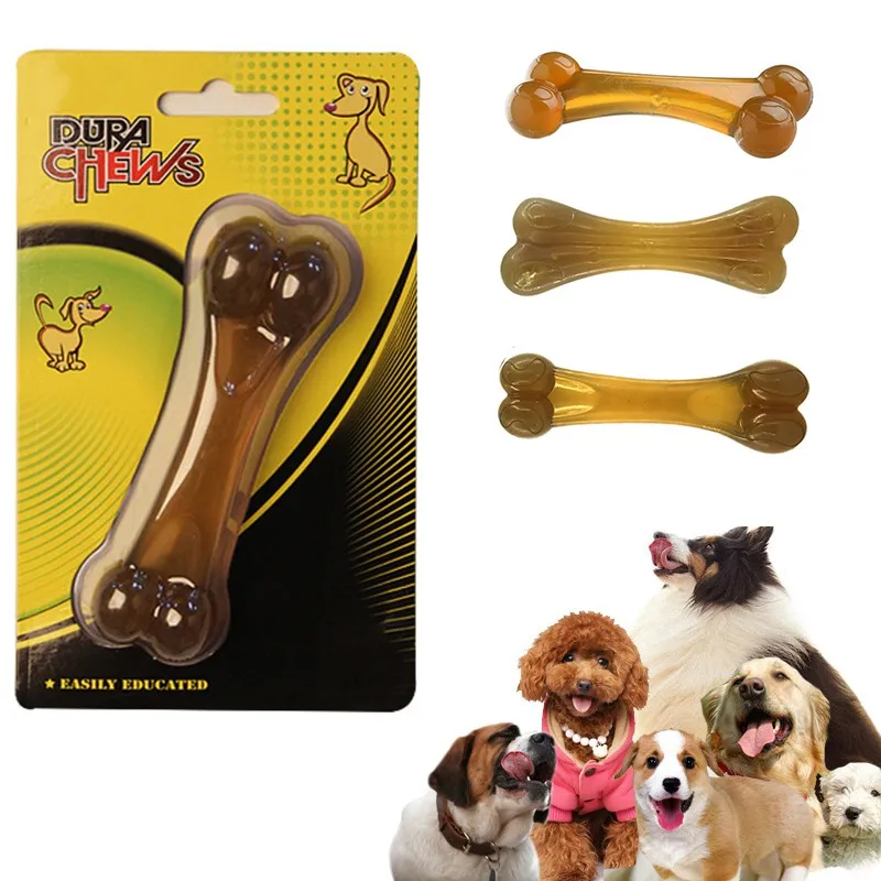 

Dog Toys for Chewing Durable Nylon Dog Double Heads Arch Bone Chew Teeth Clean for Large Dog and Puppy Pet Supply