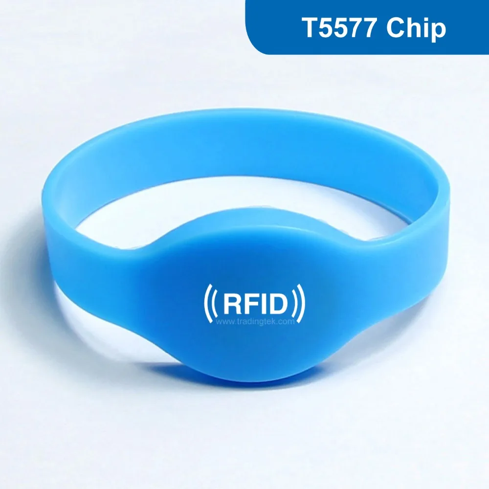 WB01 rfid браслет силиконовый браслет rfid частота 125 кГц для Управление доступом 125 кГц 330 бит/R/W atmel ISO18000-2 с T5577