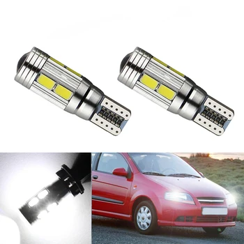 

2x W164 T10 W5W 10 LED 5630SMD Parking Lights Sidelight No Error For Chevrolet Cruze Aveo Captiva Lacetti Sail Sonic Camaro