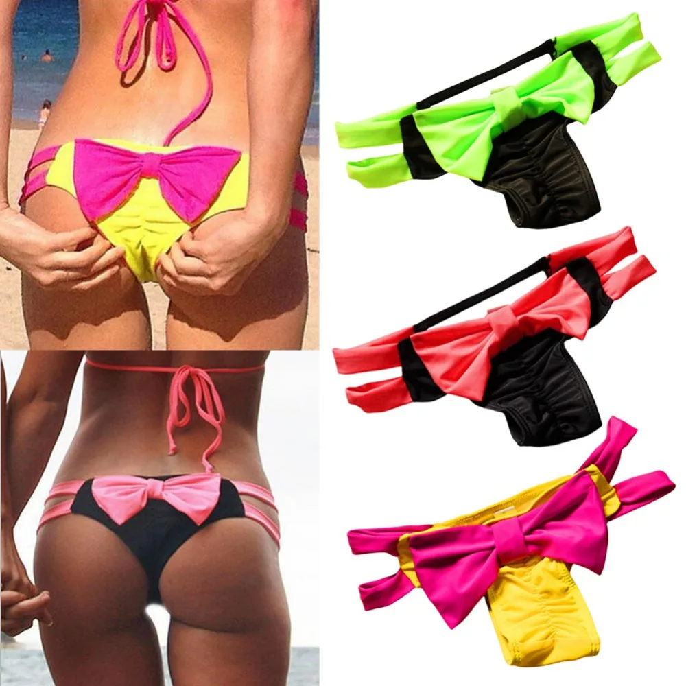 donne sexy costume da bagno arco elastico variopinto costume da bagno bikini brasiliano beach wear halter