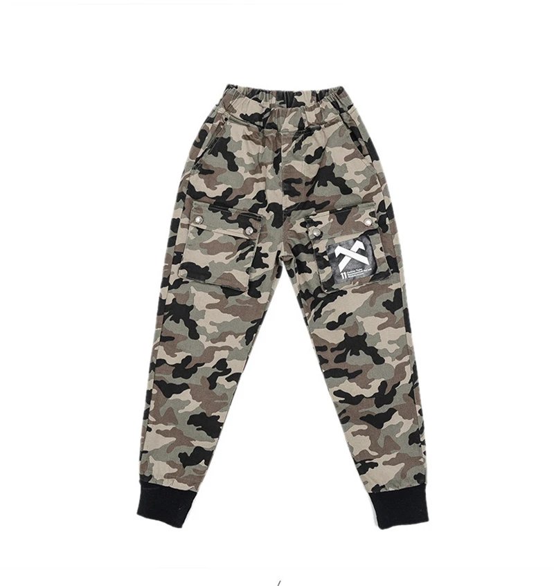 Новые штаны для мальчиков детские штаны детская одежда в армейском стиле повседневные брюки для мальчиков-подростков спортивная модная камуфляжная одежда От 3 до 14 лет