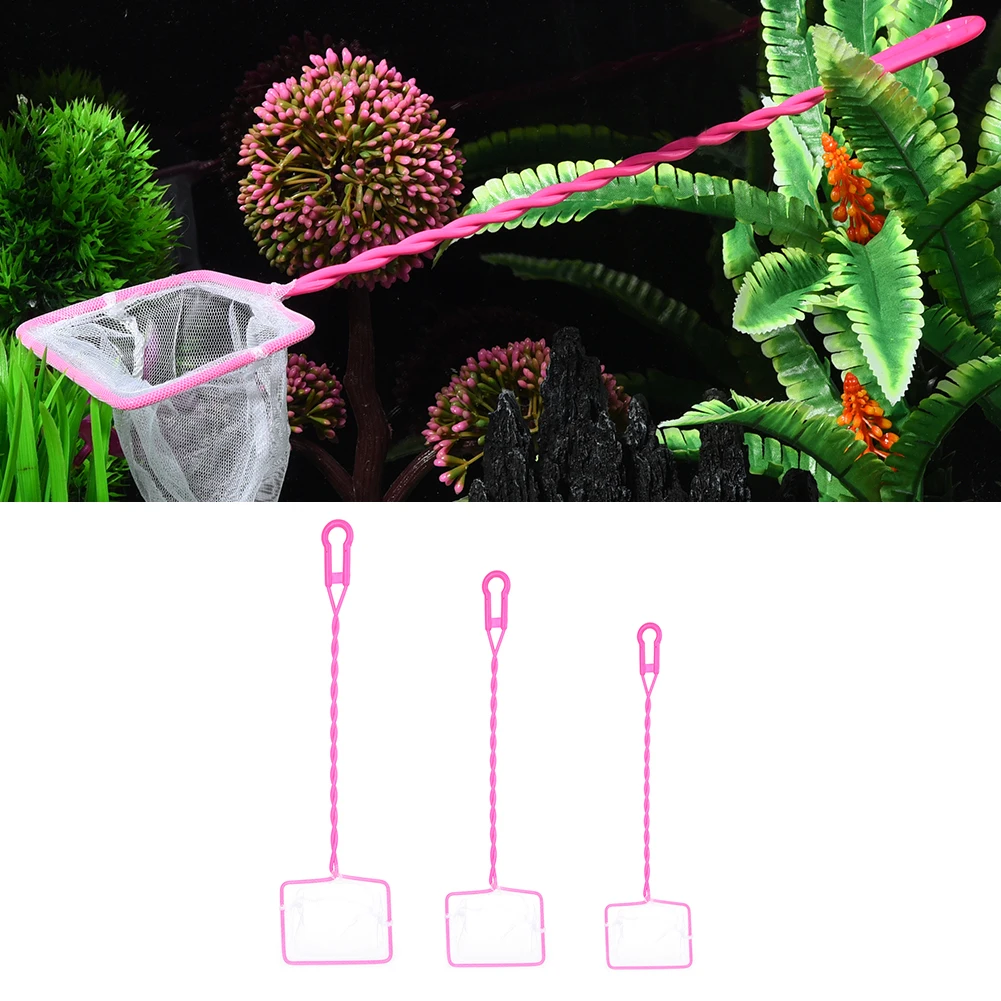 

Convenient Taking Aquarium Supplies Fish Net Fishing Accessories Suitable for Fish Catching Floating Objects Removing