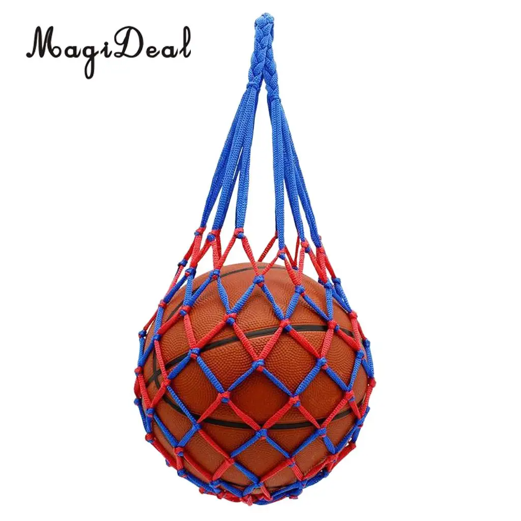 Sports Equipment Bags Mesh Ball Drawstring Cord w/ Ball Pump Needles for Basketballs FootballsSoccer Balls Volleyballs Softball