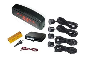 

LED Parking Reverse Backup Radar System with Display+4 Sensors various colors led parking sensor with led display