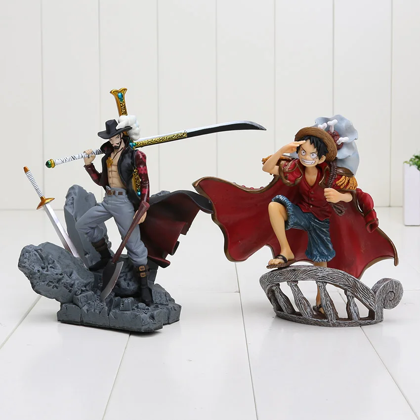 Фигурки героев аниме Luffy Mihawk sabo law ace zoro Marshall D ПВХ Обучающие коллекционные игрушки