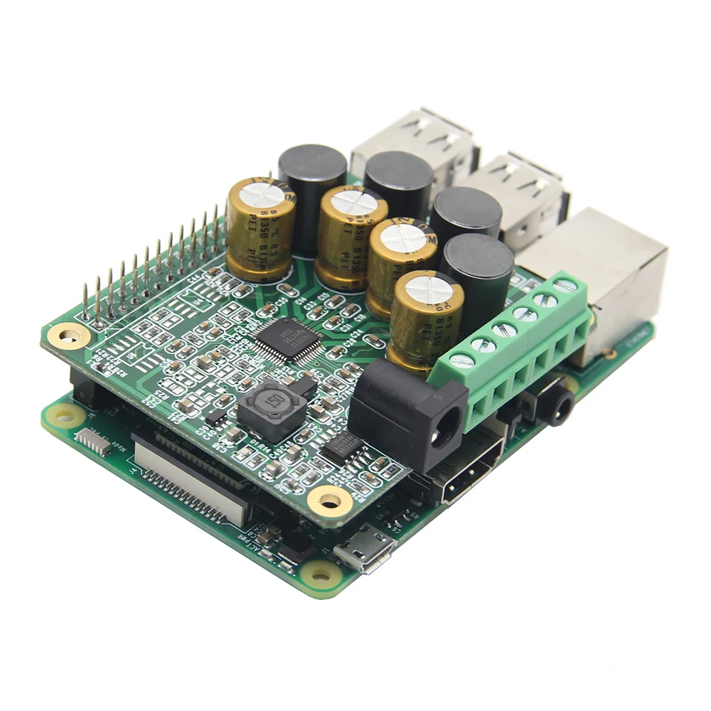 Raspberry Pi HIFI усилитель плата расширения аудио модуль для Raspberry Pi 3 Модель B/Pi 2B/B +