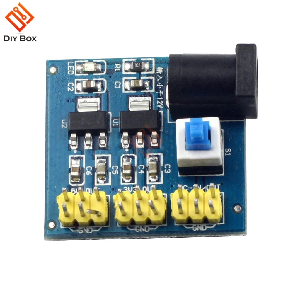 

DC-DC 12V To 3.3V 5V Buck Step down Power Module For Arduino