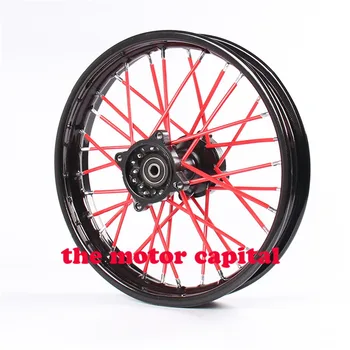 

BLACK Rear 14inch Aluminum Alloy Disc Plate Wheel Rims 1.85x14" 90/100-14 inch for dirt bike pit bike CRF Kayo BSE Apollo 6301