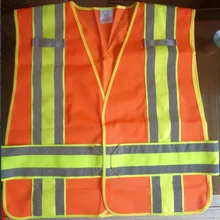 Стиль Светоотражающие Жилеты Безопасности Светоотражающая дорожная одежда регулируемый размер талии