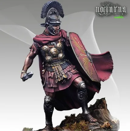 

75mm Scale Ancient Roman Centurion Resin Model Kit Figure Free Shipping