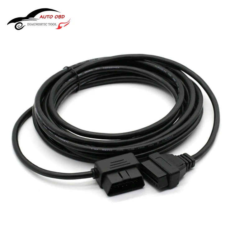 Prix pour 5 M OBD2 16 broches Mâle à Femelle L en forme de Coude Extension cordon 16pin à 16pin Accès Complet OBD 2 Connecteur De Voiture de diagnostic-outil Prix pour 5 M OBD2 16 broches Mâle à Femelle L en forme de Coude Extension cordon 16pin à 16pin Accès Complet OBD 2 Connecteur De Voiture de diagnostic-outil