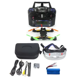 

JMT FPV RC Mini Racing Quadcopter Drone Tarot 130 RTF Full Set TL130H1 CC3D 520TVL HD Camera 5.8G 32CH Goggle No Drone Battery