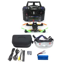 JMT FPV RC Mini Racing Quadcopter Drone Tarot 130 RTF Full Set TL130H1 CC3D 520TVL HD Camera 5.8G 32CH Goggle No Drone Battery