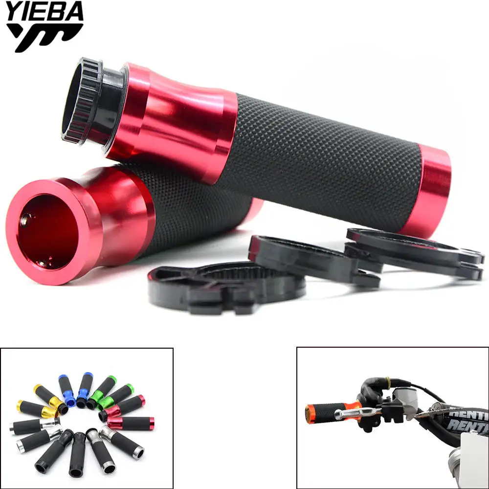 Motorcycle Handlebar Hand Grips 22MM for honda CRF150R 07 12 CRF450R 02