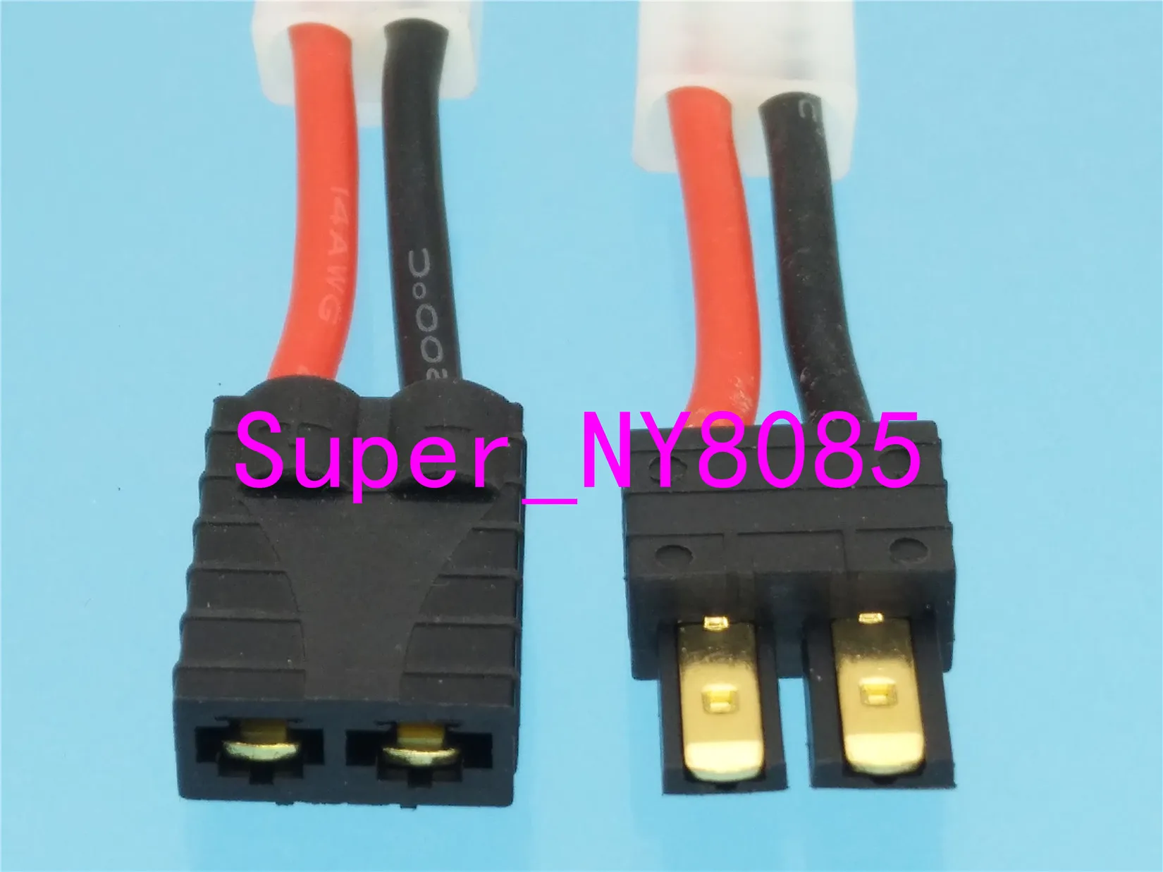 2 шт./компл. от Tamiya до TRX Traxxas мужской и женский 14AWG 5 см кабель для RC Lipo зарядное