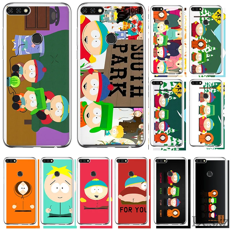 

South Park Phone Case Cover For Huawei Honor 6A 7A 7C 6C 7X Pro 8 8X 9 10 Lite Play