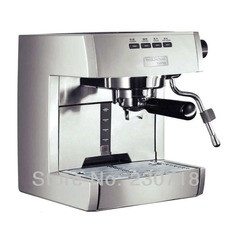 

WPM Espresso Machine KD-135A Coffee maker Semi-auto Coffee Machine Twin Thermo-block Espresso Machine Welhome