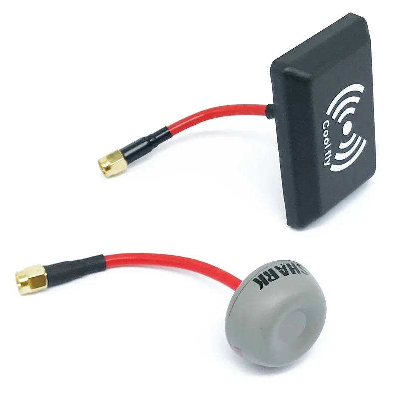 5.8GHz 9dBi Flat Patch + ImmersionRC SpiroNet Antennas