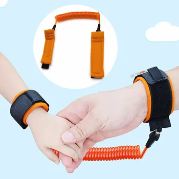 

New Arrive 1Pc 2.5M Anti-lost Children Tow Rope Belt Spring Security Baby Wrist Strap Safety