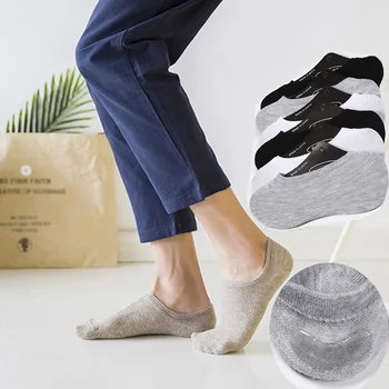

Liva Girl 2019 New Fashion Sock Slippers Women/Man Summer Cotton Antiskid Invisible Liner Low Cut Harajuku Socks F7