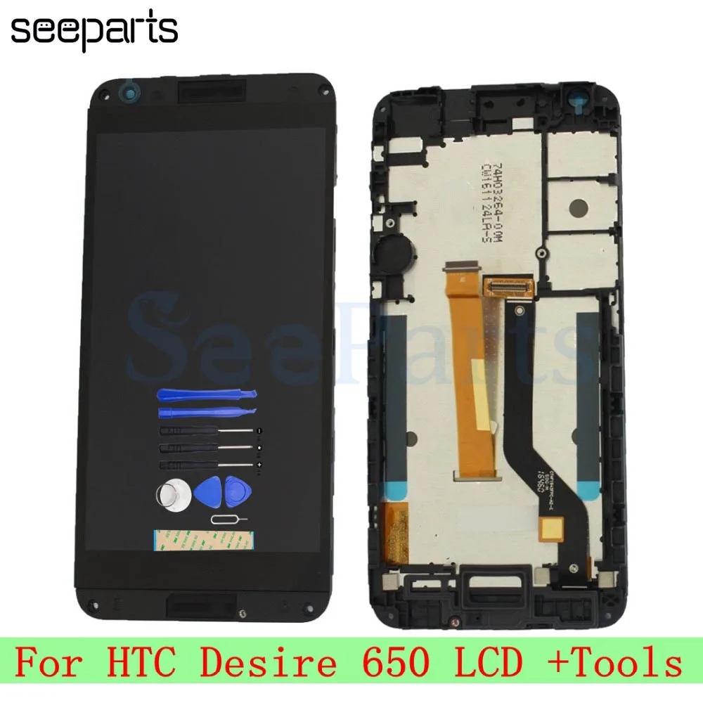 For HTC Desire 650 LCD Display Touch Screen Digitizer Assembly 5.0\