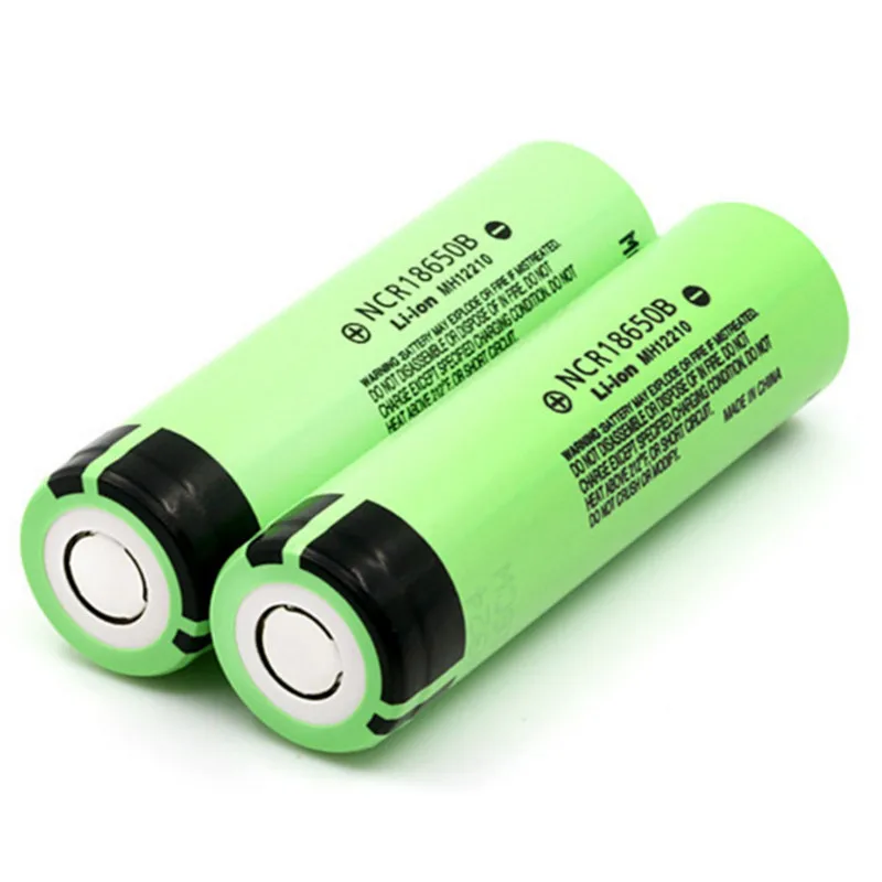 10 шт. 18650 3,7 v 3400 mah литиевая аккумуляторная батарея NCR18650B