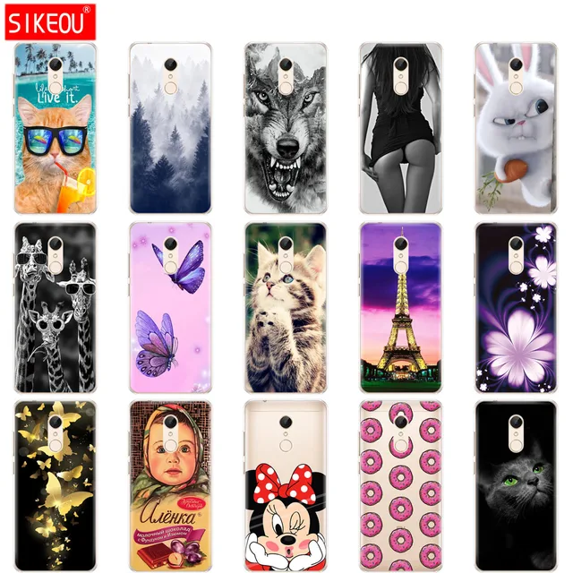 Best Offers Silicone case For Coque Xiaomi Redmi 5 plus Case Back Cover For Xiaomi Redmi 5 Case For Xiaomi Redmi 5 plus Phone Cases