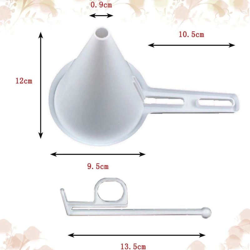 Ручная Воронка для жидкого крема, практичный диспенсер для шоколадной помады, сепаратор, воронка для кремовой конфета с глазурью, воронка для выпечки, инструменты