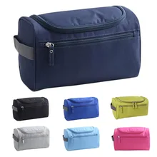 Waterproof Nylon Luxury Makeup Bag Cosmetic Cases Travel Brand Bags Women Organizer Make Up Case Men Hanging Wash Toiletry Bag