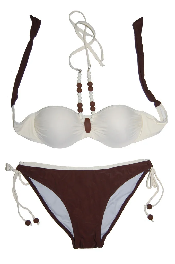 Beads aglet Women's Swimwears Bikini Set Fashion Swimsuit bikini beads