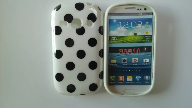Samsung Galaxy Frame S6810 Polka Dots Case (7)