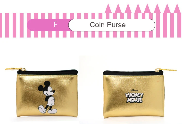 Disney Микки Маус многофункциональная женская сумка Кошелек Сумочка для ухода за ребенком модная сумка для мам подарки для девочек подлинные