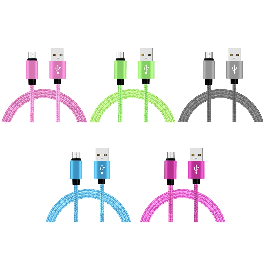 نقل البيانات و شحن النايلون كابل اكتب موصل سامسونج شاحن هاتف محمول يعمل بنظام تشغيل أندرويد شاحن سلك الحبل كابل سلك Microusb نقل البيانات و شحن النايلون كابل اكتب موصل سامسونج شاحن هاتف محمول يعمل بنظام تشغيل أندرويد شاحن سلك الحبل كابل سلك Microusb