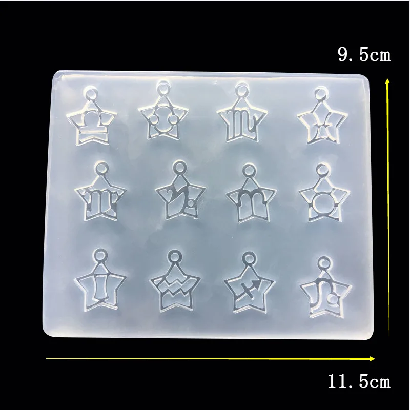 Созвездие силиконовая форма для ювелирных изделий Подвеска Смола силиконовая форма ручной работы формы для эпоксидной смолы
